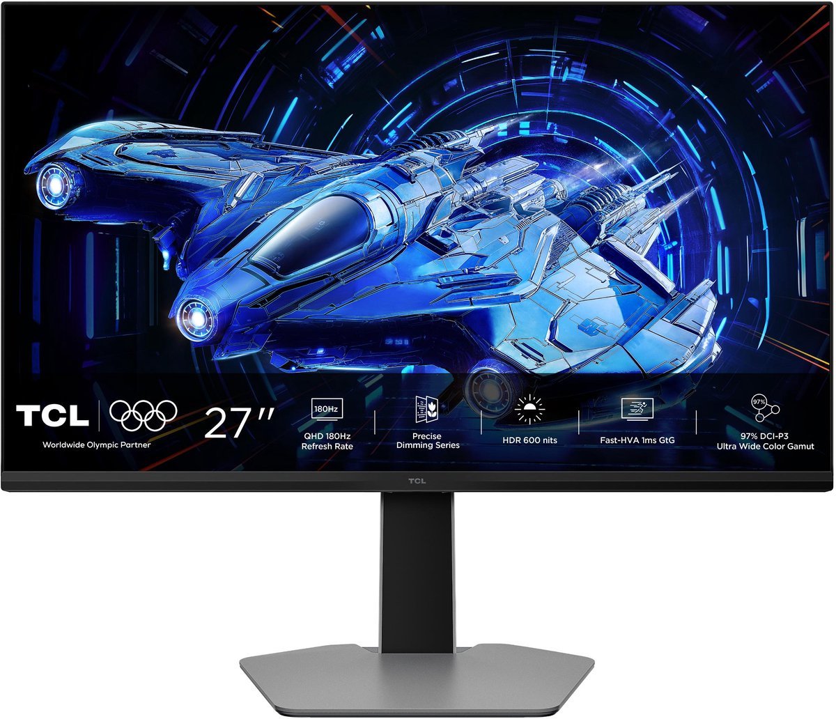 TCL Tcl 27G64 - Gaming Monitor - Miniled 180 Zones - Qhd 180Hz