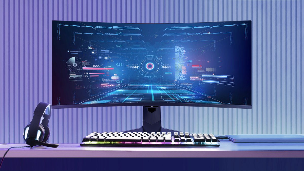 Tcl 34R83Q - Ultrawide Qhd Mini Led Gaming Monitor - Qled - Hdr1600 - Usb-C 90W - afbeelding 7