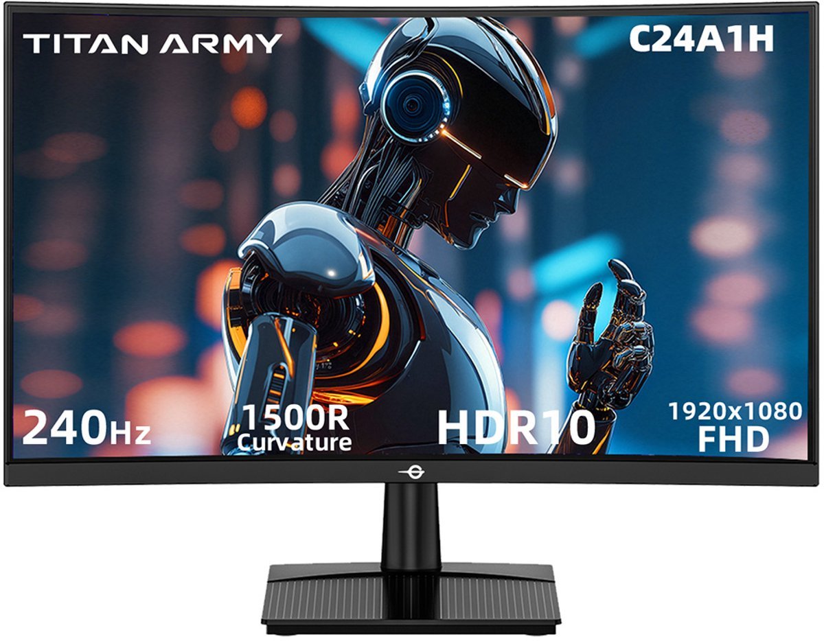 TITAN Titan Army C24A1H R1500 16:9 Va Fhd 240Hz Gaming Monitors