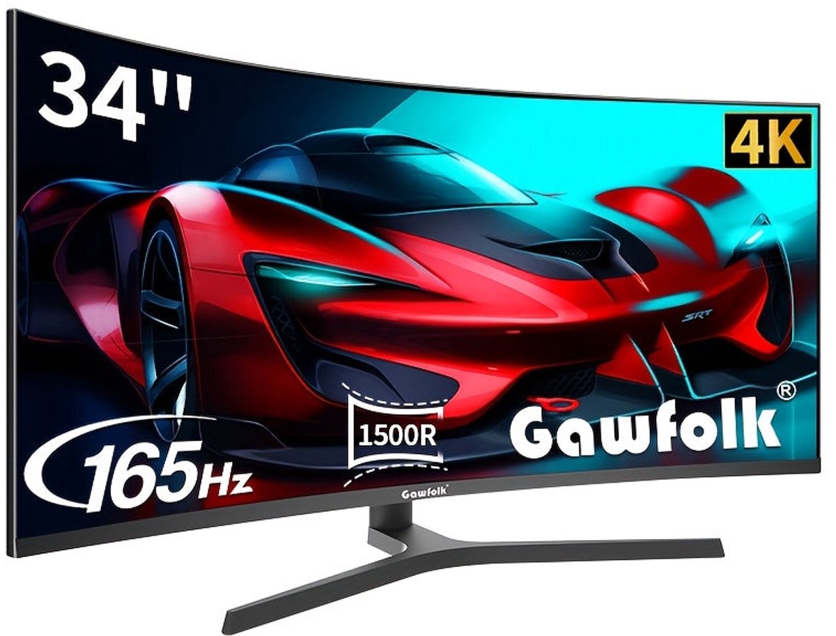 34 inch Curved Gaming Monitor UWQHD 165Hz - afbeelding 4