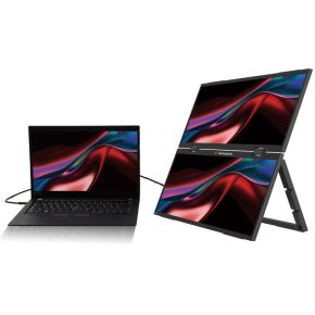 32403 Portable 15.6 Dual Essential 15.6" Monitor (Black) - afbeelding 5