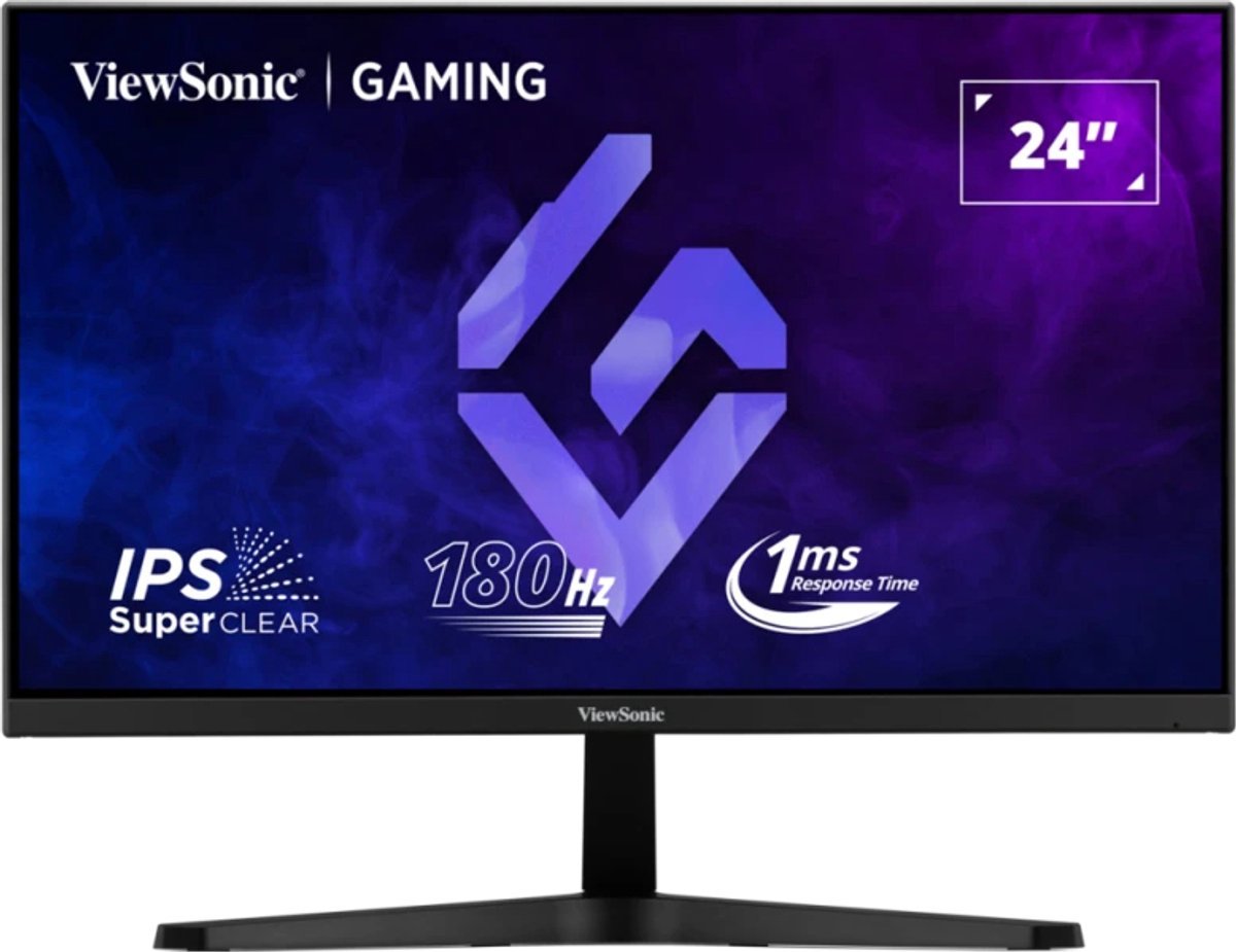 ViewSonic Viewsonic Vx24G1-Hd - Led-Monitor 24" - 1920 X 1080 Full Hd (1080P) - Ips - 180 Hz - 300 Cdm² - 1000:1 - 1 Ms - Hdr10 - 2Xhdmi, Displayport