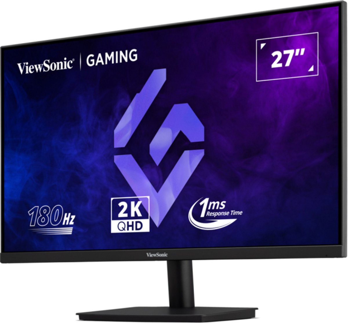 Viewsonic Vx27G1-2K - 27" - 2560 X 1440 Full Hd (Quad Hd) @ 180 Hz - Ips - 300 monitor - afbeelding 2