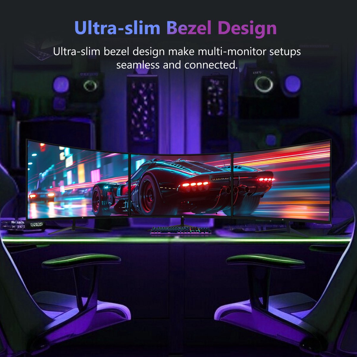 Z-Edge Ug27 Curved Gaming Monitor - Fhd 1920X1080P - 27 Inch- 200Hz - Mprt 1Ms - afbeelding 6