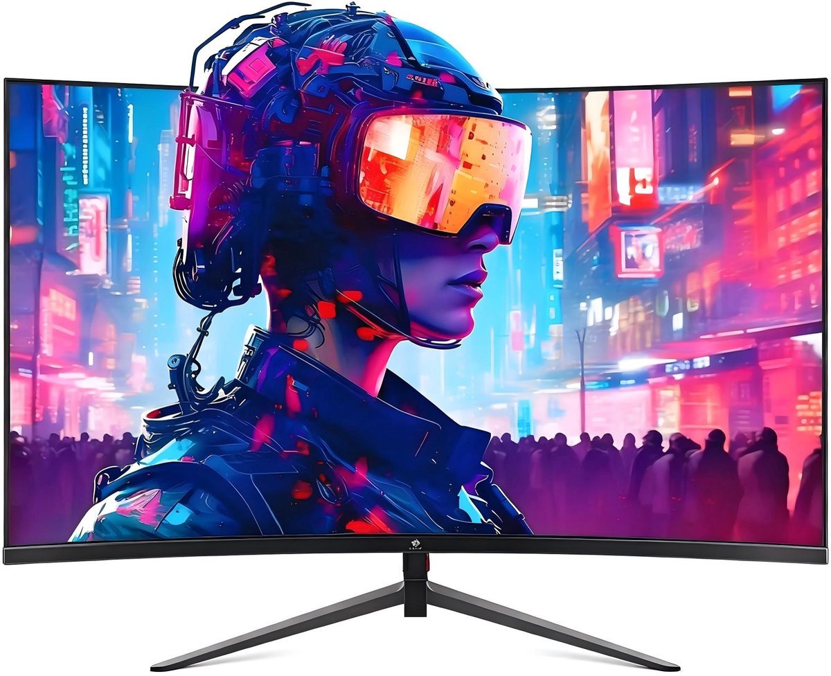 Z-EDGE Z-Edge Ug27P 27 Inch Gebogen Game Monitor - 1500R Gebogen Scherm - Fhd 1920X1080 Resolutie - 280Hz - Mprt 1Ms - Hdmi 2.0 & Displayport 1.2 - Zwart