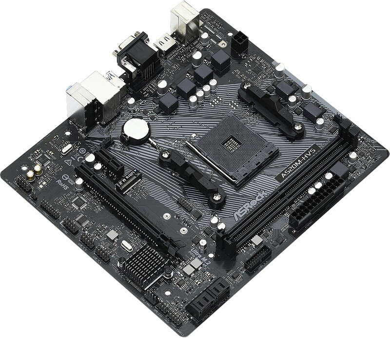 Asrock a520m hvs 3 orig - ASRock A520M-HVS Moederbord