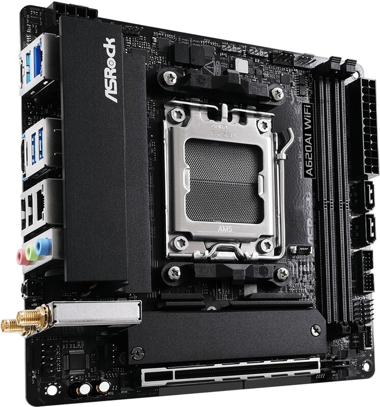 Asrock a620ai moederbord wifi amd ryz 2 orig - ASRock A620AI WiFi Moederbord