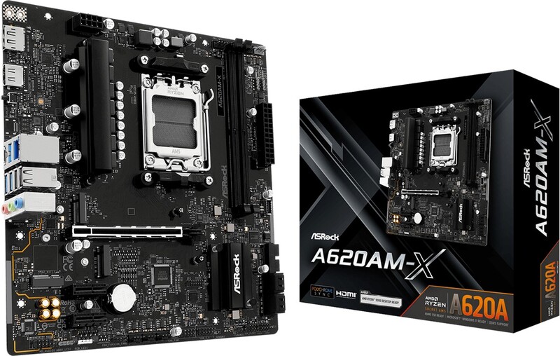 Asrock a620am x 5 orig - ASRock A620AM-X Moederbord