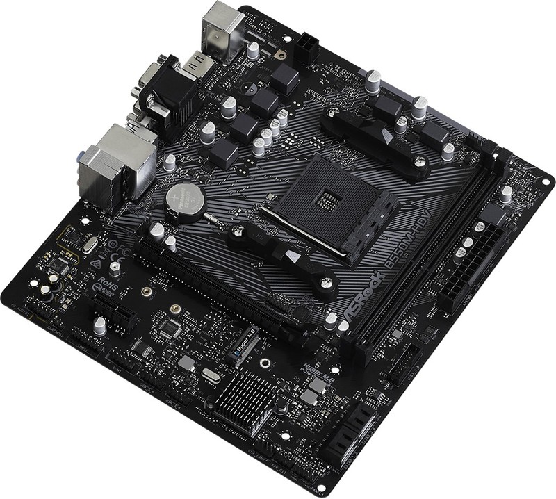 Asrock b550m hdv moederbord micro atx 3 orig - ASRock B550M-HDV Moederbord