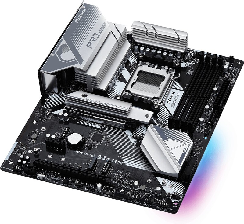 Asrock b650 pro rs amd moederbord ddr 3 orig - ASRock B650 Pro RS Moederbord