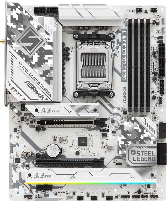 Asrock b650 steel legend wifi - ASRock B650 Steel Legend WiFi Moederbord