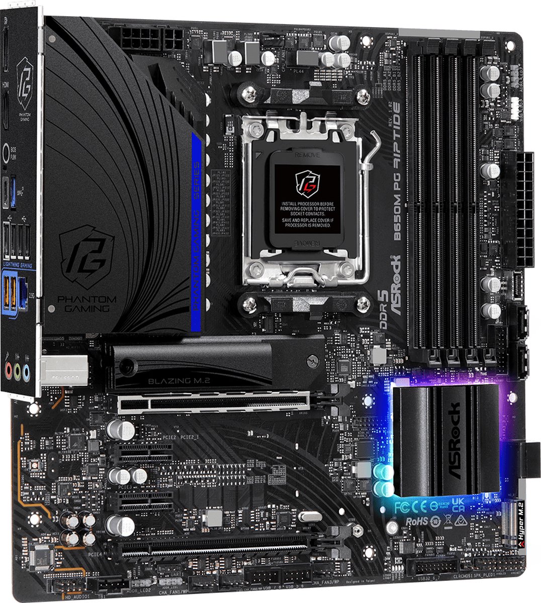 B650M PG Riptide Moederbord - afbeelding 4