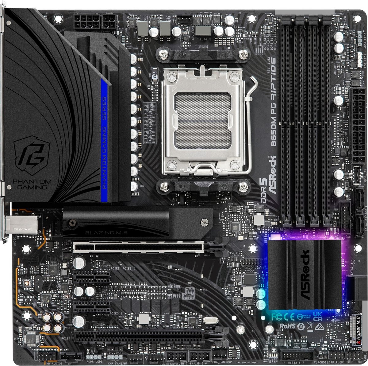 B650M PG Riptide Moederbord - afbeelding 6