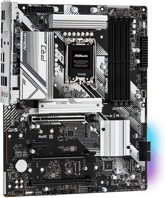 Asrock b760 pro rs moederbord 2 orig - ASRock B760 PRO RS Moederbord
