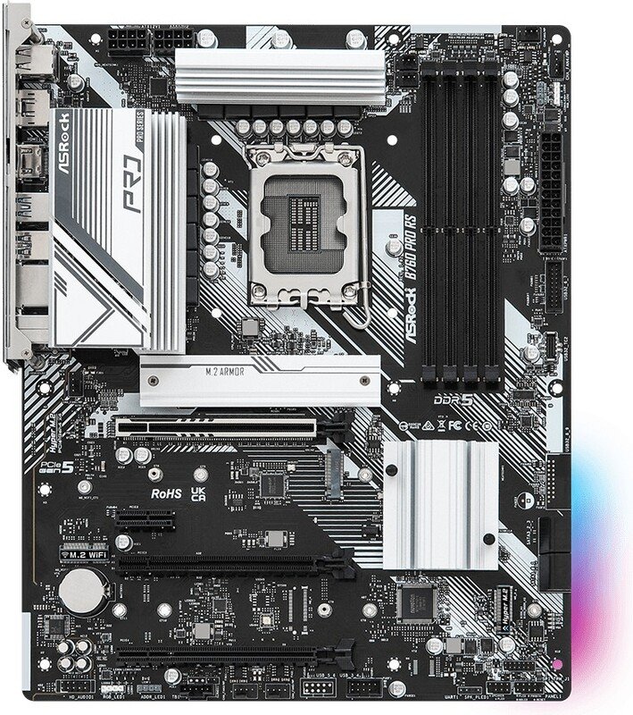 Asrock b760 pro rs moederbord - ASRock B760 PRO RS Moederbord