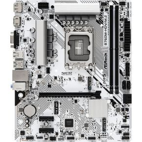 ASRock Asrock - B760M-Hdv/M.2 Moederbord - Intel 12E/13E Generatie - Ddr5 - Micro Atx