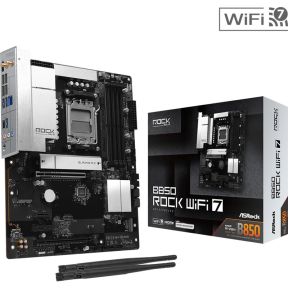 B850 Rock WiFi 7 with , Wi-Fi 7, and 2. Moederbord - afbeelding 5
