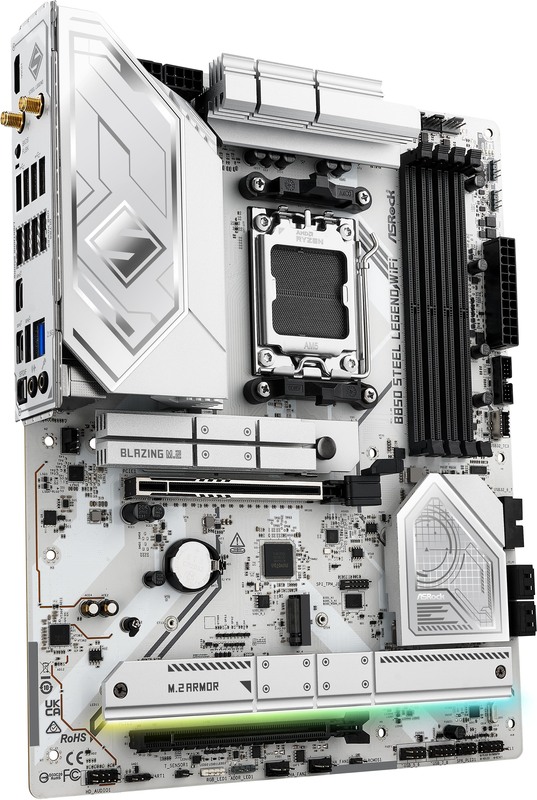 Asrock b850 steel legend wifi moederb 2 orig - ASRock B850 Steel Legend WiFi Moederbord