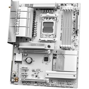 B850M Challenger WiFi White AM5 DDR5 Micro-ATX Motherboard - afbeelding 4