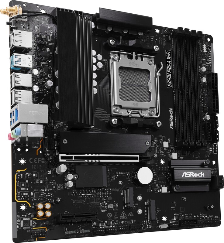 Asrock b850m pro a moederbord voor am 2 orig - ASRock B850M Pro-A WiFi Moederbord