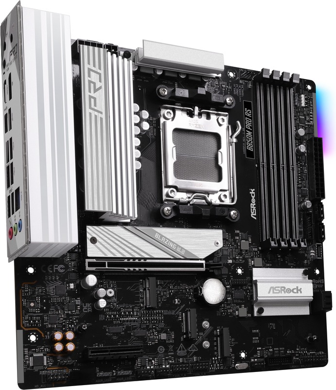 Asrock b850m pro rs moederbord 2 orig - ASRock B850M Pro RS Moederbord