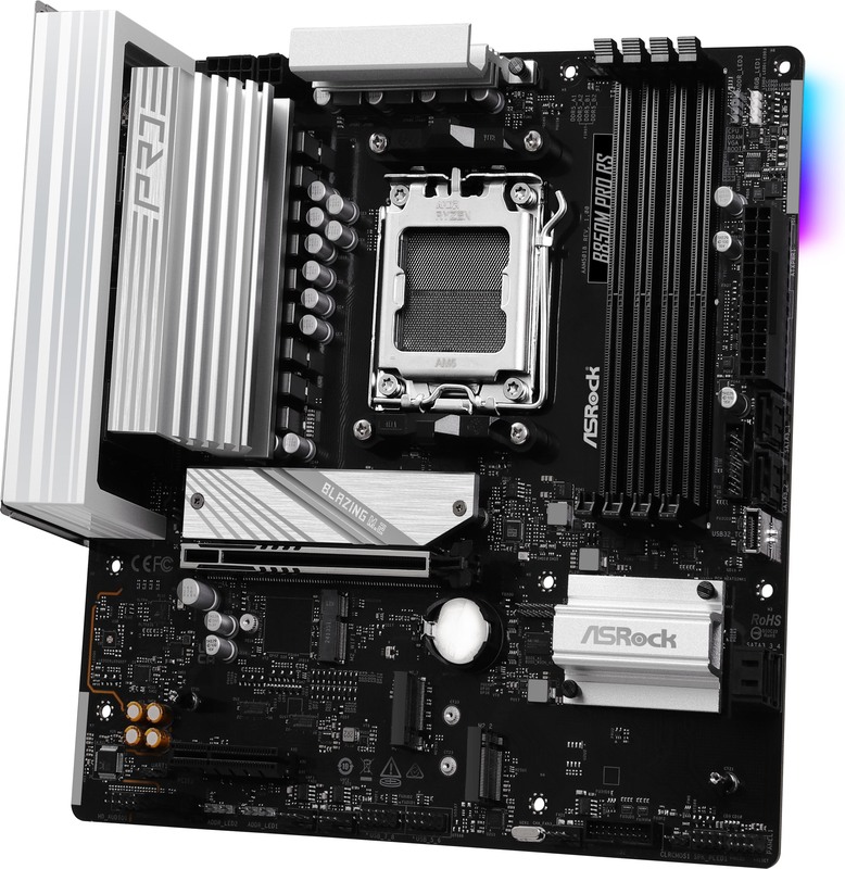 Asrock b850m pro rs moederbord 3 orig - ASRock B850M Pro RS Moederbord