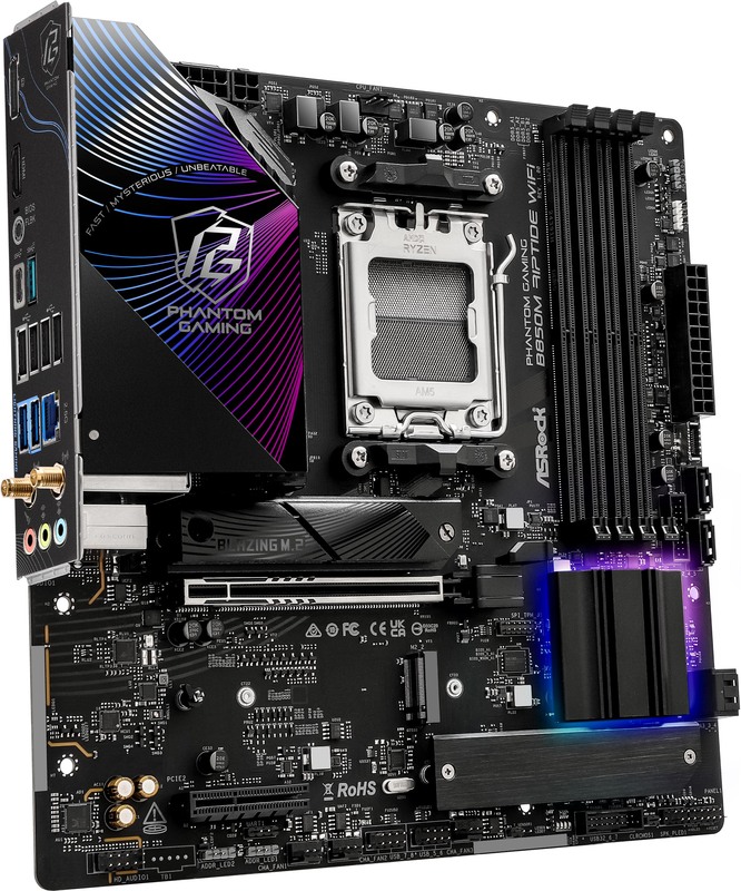 Asrock b850m riptide wifi moederbord 2 orig - ASRock B850M Riptide WiFi Moederbord