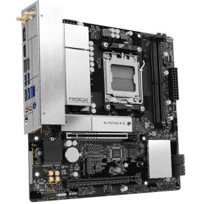 B850M Rock WiFi Moederbord (Black/Grey) - afbeelding 2