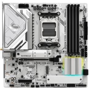 Asrock Asrock B850M Steel Legend Wifi Amd B850 Socket Am5 Micro Atx