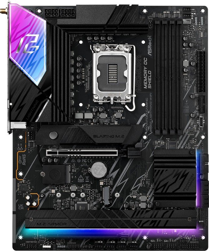 Asrock b860 lightning wifi - ASRock Phantom Gaming B860 Lightning WiFi Moederbord
