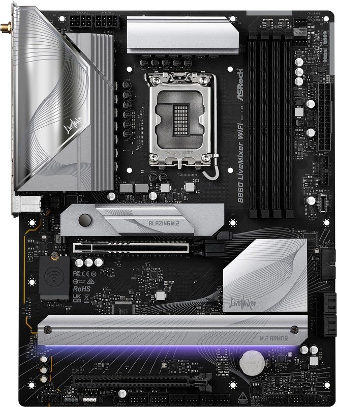 ASRock ASRock B860 LiveMixer WiFi moederbord
