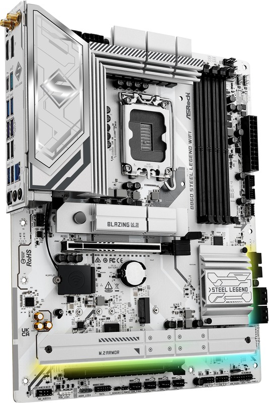 Asrock b860 steel legend wifi moederb 2 orig - ASRock B860 Steel Legend WiFi Moederbord