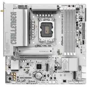 ASRock B860M Challenger WiFi White Moederbord