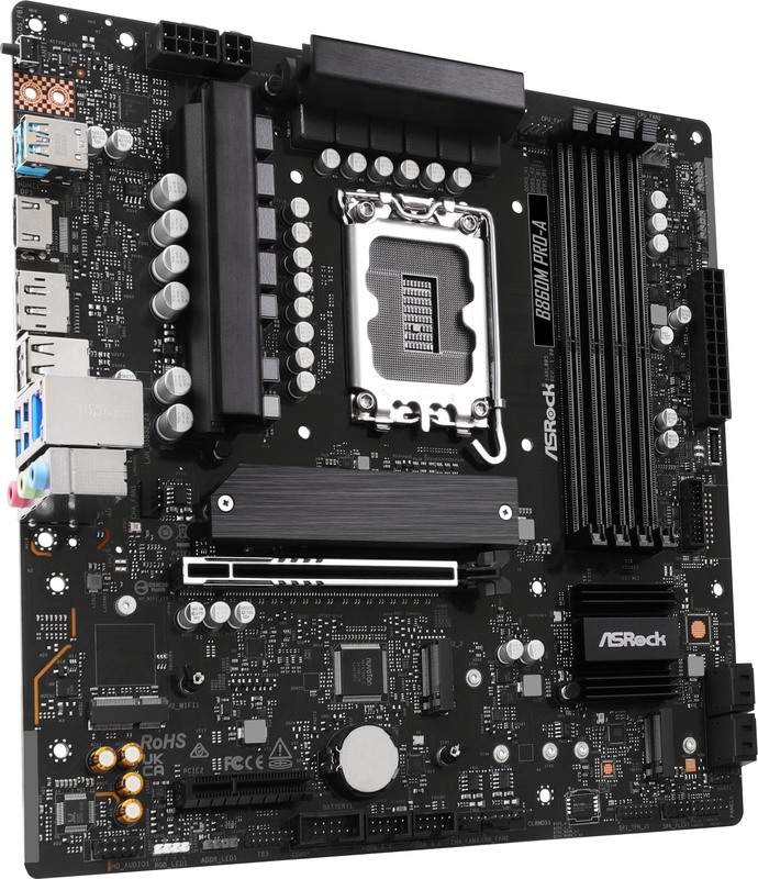 Asrock b860m pro a 2 orig - ASRock B860M Pro-A Moederbord