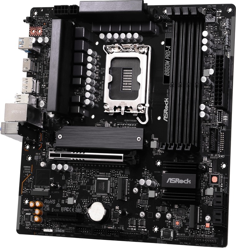 Asrock b860m pro a 3 orig - ASRock B860M Pro-A Moederbord
