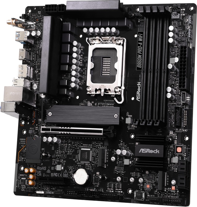 Asrock b860m pro a wifi 3 orig - ASRock B860M Pro-A WiFi Moederbord