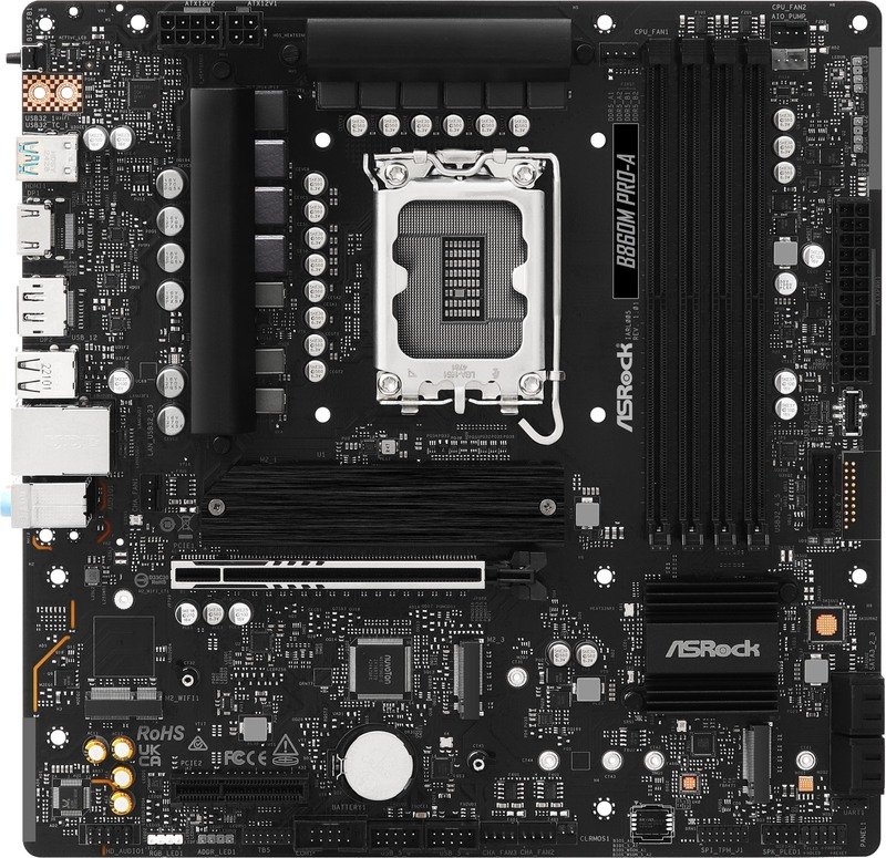 Asrock b860m pro a - ASRock B860M Pro-A Moederbord