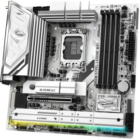 Asrock B860M Steel Legend Wifi Intel B860 Lga 1851 (Socket V1) Micro Atx moederbord - afbeelding 3