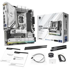 Asrock B860M Steel Legend Wifi Intel B860 Lga 1851 (Socket V1) Micro Atx moederbord - afbeelding 6
