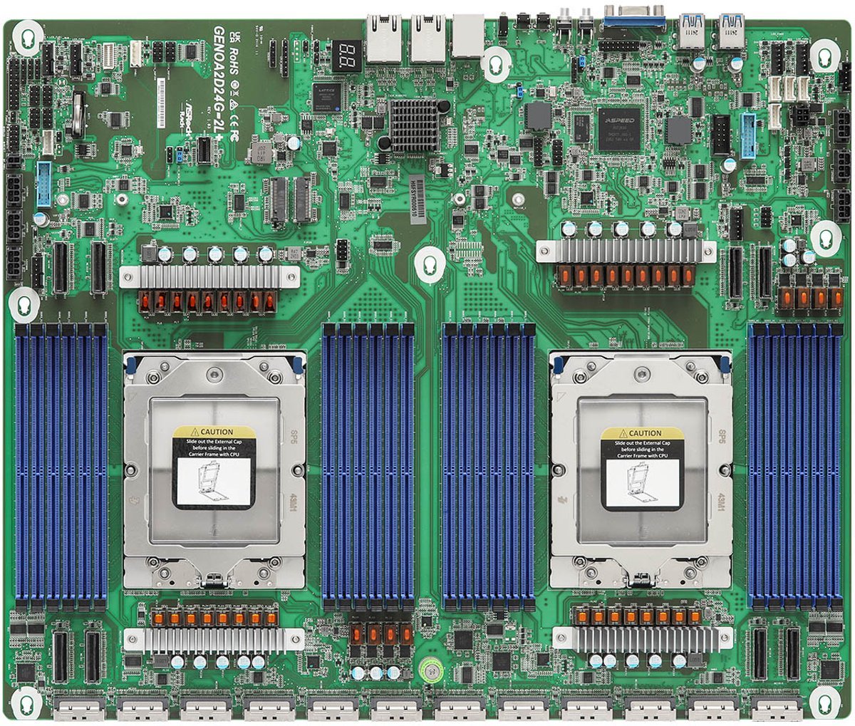 ASRock Industrial GENOA2D24G-2L+ Moederbord