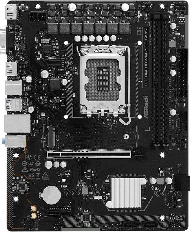 Asrock h610m hdv m 2 d5 - ASRock H610M-HDV/M.2+ D5 Motherboard