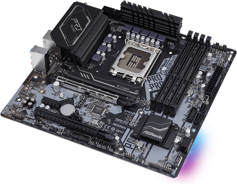 Asrock h670m pro rs 3 orig - ASRock H670M Pro RS Moederbord