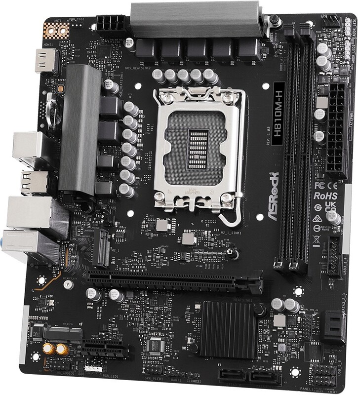 Asrock h810mh microatx moederbord int 3 orig - ASRock H810M-H Moederbord