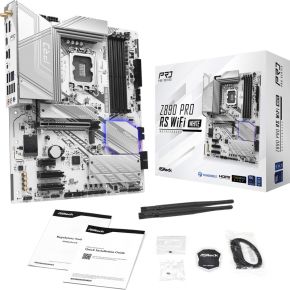 Intel Asrock Z890 PRO RS WIFI (White) - afbeelding 5