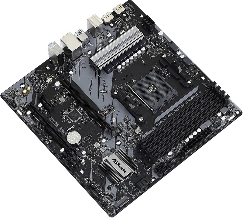 Asrock phantom serie moederbord micro 2 orig - ASRock B550M Phantom Gaming 4 Moederbord