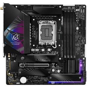 Asrock Asrock Phantom Gaming Z890M Riptide Wifi Intel Z890 Lga 1851 (Socket V1) Micro Atx