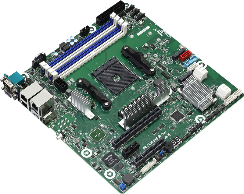 Asrock x570d4u serie moederbord am4 a 2 orig - ASRock Rack X570D4U Moederbord