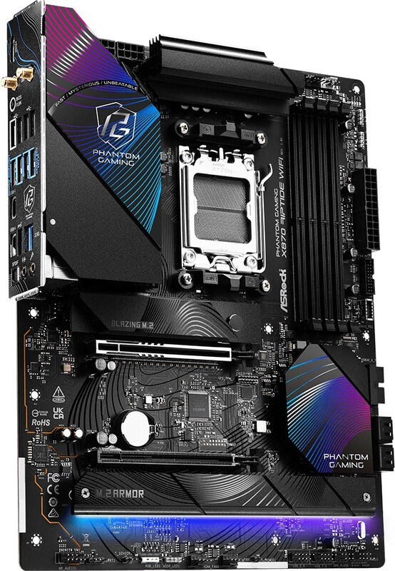 Asrock x870 riptide wifi moederbord 2 orig - ASRock X870 Riptide WiFi Moederbord