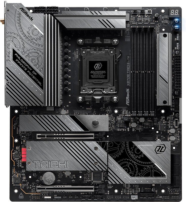 Asrock x870e taichi lite moederbord - ASRock X870E Taichi Lite Moederbord