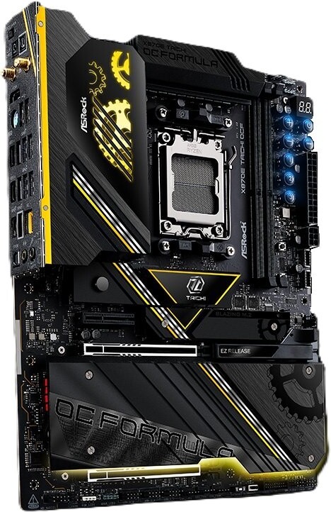 Asrock x870e taichi ocf atx moederbor 2 orig - ASRock X870E Taichi OCF Moederbord